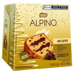 Panettone com Gotas de Chocolate ao Leite Recheio Chocolate Alpino Nestlé 450g é boa?