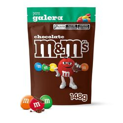 Confeito M&Ms Chocolate ao Leite 148g Mars Menor preço em Confeito M&Ms Chocolate ao Leite 148g Mars