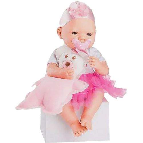 Boneca Bebe Reborn Barata Raposinha da Cotplás 2374 no Shoptime