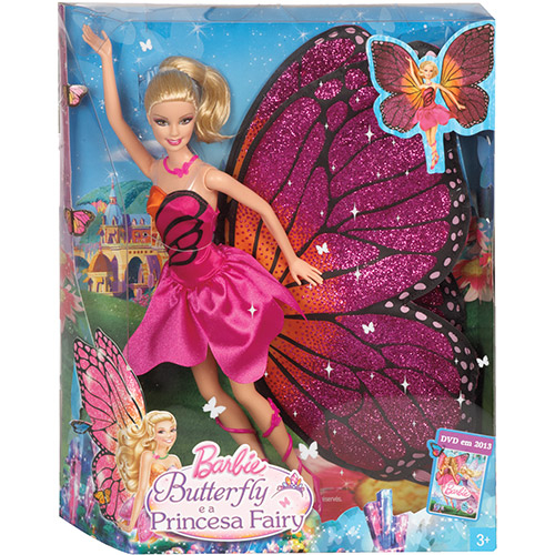 Barbie Butterfly E A Princesa Fairy Barbie Butterfly Mattel No Shoptime