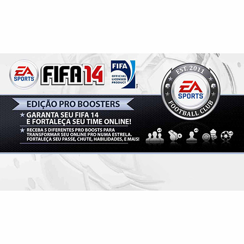 Folheto DLC FIFA 14 - XBOX 360            