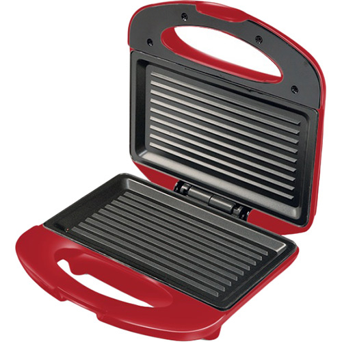 Grill e Sanduicheira Mondial Inox Grill Vermelho Premium