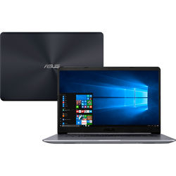 Notebook Asus Vivobook X510UR-BQ378T Intel Core i5 4GB (Geforce 930MX) 1TB Tela 15,6" Windows 10 - Cinza Menor preço em Notebook Asus Vivobook X510UR-BQ378T Intel Core i5 4GB (Geforce 930MX) 1TB Tela 15,6" Windows 10 - Cinza