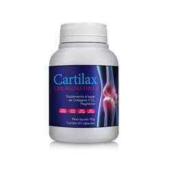 Cartilax Colágeno Tipo 2 60 Cápsulas Original Menor preço em Cartilax Colágeno Tipo 2 60 Cápsulas Original