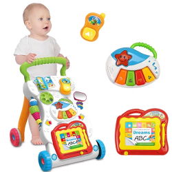 Andador Educativo Musical Didático 8 brinquedos Baby Style é boa?