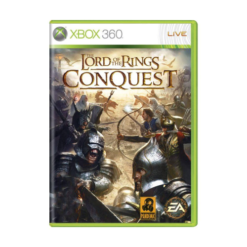 Jogo O Senhor dos Aneis Guerra do Norte - Xbox 360 Mídia