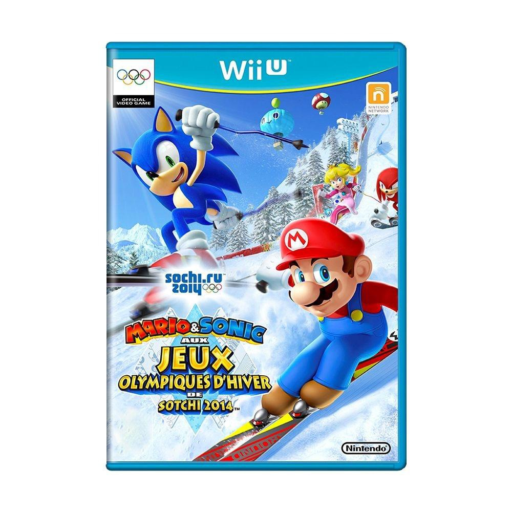 Jogo - Mario & Sonic Sochi 2014 Olympic Winter Games - Wii U em Promoção na  Americanas