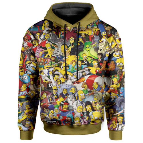 Moletom masculino algodao simpsons homer no Shoptime