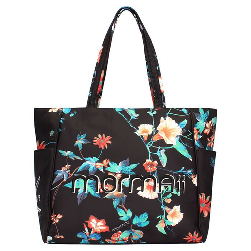 shopping bolsa flowers