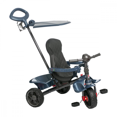 Triciclo infantil com empurrador