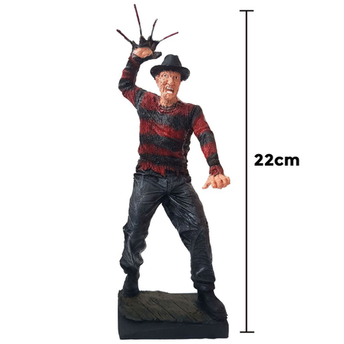 Estatua Resina Jason X Freddy Krueger Filme Sexta Feira13