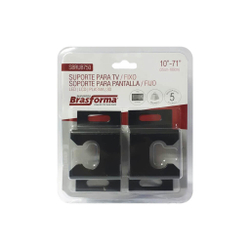 Menor preço em Suporte Brasforma SBRUB750 para TV Universal de 10 a 71 Polegadas (led, lcd, Plasma, 3D, Smart)