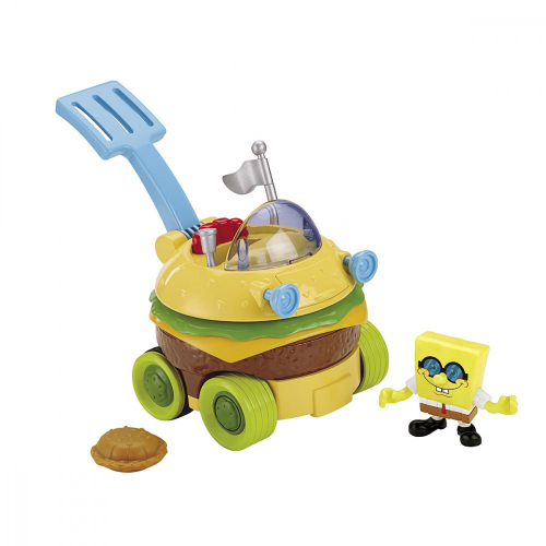 Bob Esponja Carro Hamburguer 2 Pecas Imaginext Fisher Price X7612 em Promocao na Americanas