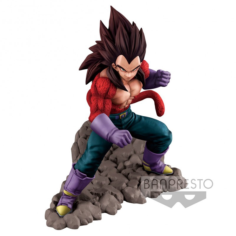 Banpresto Dragon Ball Z boneco colecionável do filme Vegeta Mundo