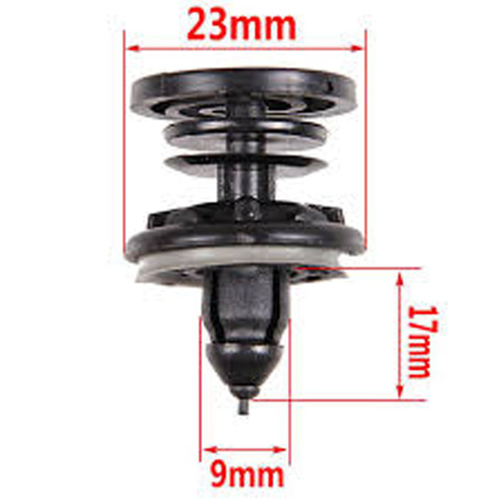 5 Presilhas Forro Da Porta Polo vw Golf Polo Jetta N Beetle - Imagem 3