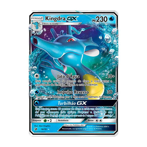 Pokémon TCG: Salamence GX (73/70) - SM7.5 Dragões Soberanos