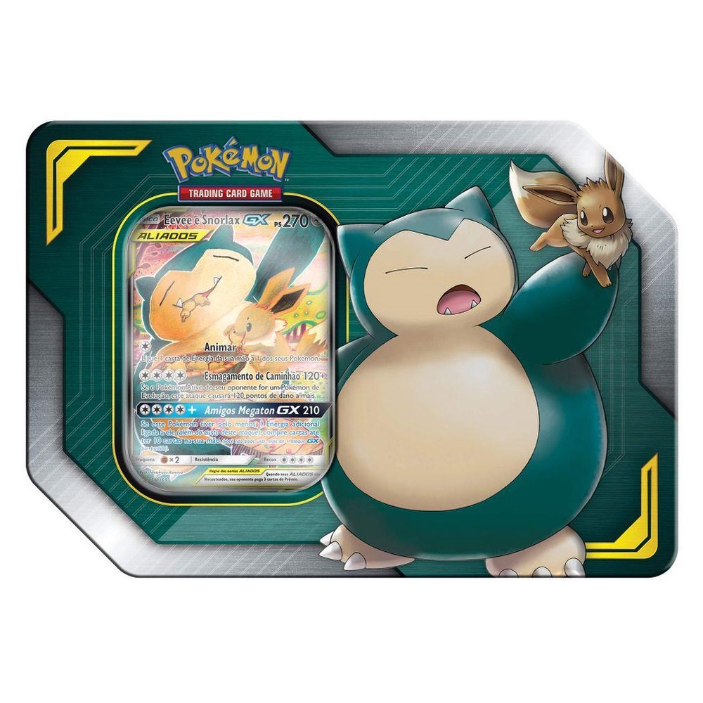 Copag Pokemon Box Lata Evoluções EEVEE