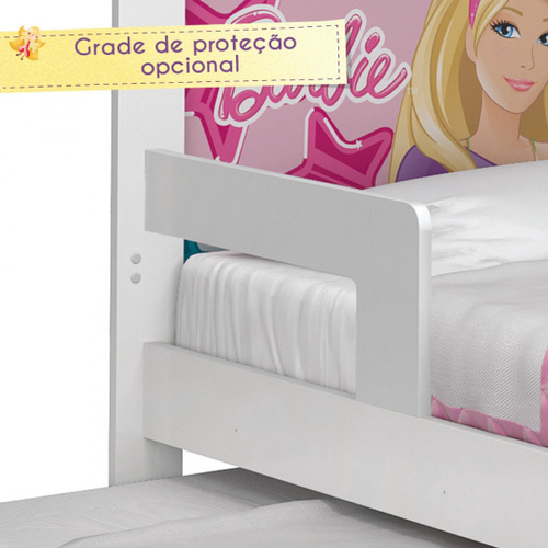 Cama Barbie Happy Branca e Rosa Pura Magia - Compre Agora