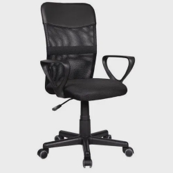 Cadeira Diretor Homechair 48303 Em Tela Mesh Preta Menor preço em Cadeira Diretor Homechair 48303 Em Tela Mesh Preta