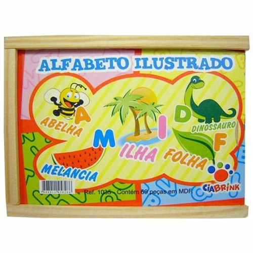 Alfabeto Ilustrado Ciabrink Em Promoção Ofertas Na Americanas