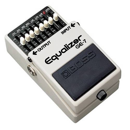 Pedal Equalizador para Guitarra GE-7 - Boss 2174