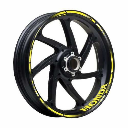 Adesivo Friso Refletivo Degradê Honda Nc 700x Amarelo Não Desbota - Imagem 3
