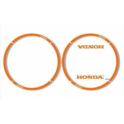 Adesivo Friso Refletivo Moto Honda Cb 300 R Laranja Não Desbota - Imagem 4
