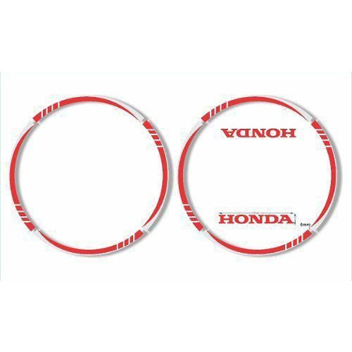 Adesivo Friso Refletivo Br Moto Honda Cb 650f Vermelho Não Desbota - Imagem 4