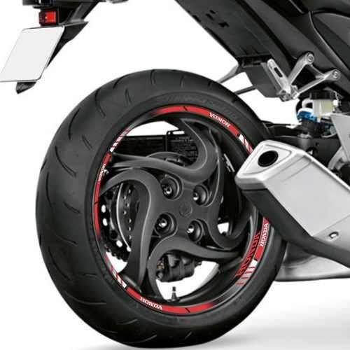 Adesivo Friso Refletivo Degradê Moto Honda Nxr Bros 160 Vermelha Não Desbota