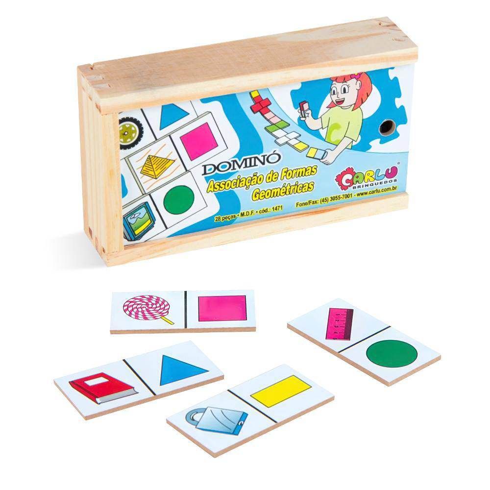 Jogo Educativo Dominó A ao Z 31 Peças Madeira Pais e Filhos – DreamToys