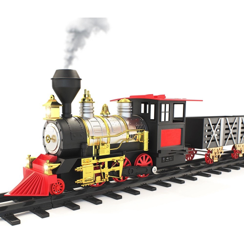 Brinquedo Trem Locomotiva Fumaça Luzes E Som na Americanas Empresas