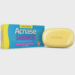 Sabonete Facial Acnase Ação Antisséptica 110g Menor preço em Sabonete Facial Acnase Ação Antisséptica 110g
