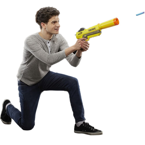 Lanca Dardos Nerf Fortnite Sp-l E7063 Hasbro, Amarelo