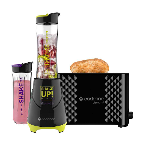 Kit Blender ShakeUp Torradeira Elétrica Diamond Cadence 220v em Promoção Ofertas na Americanas