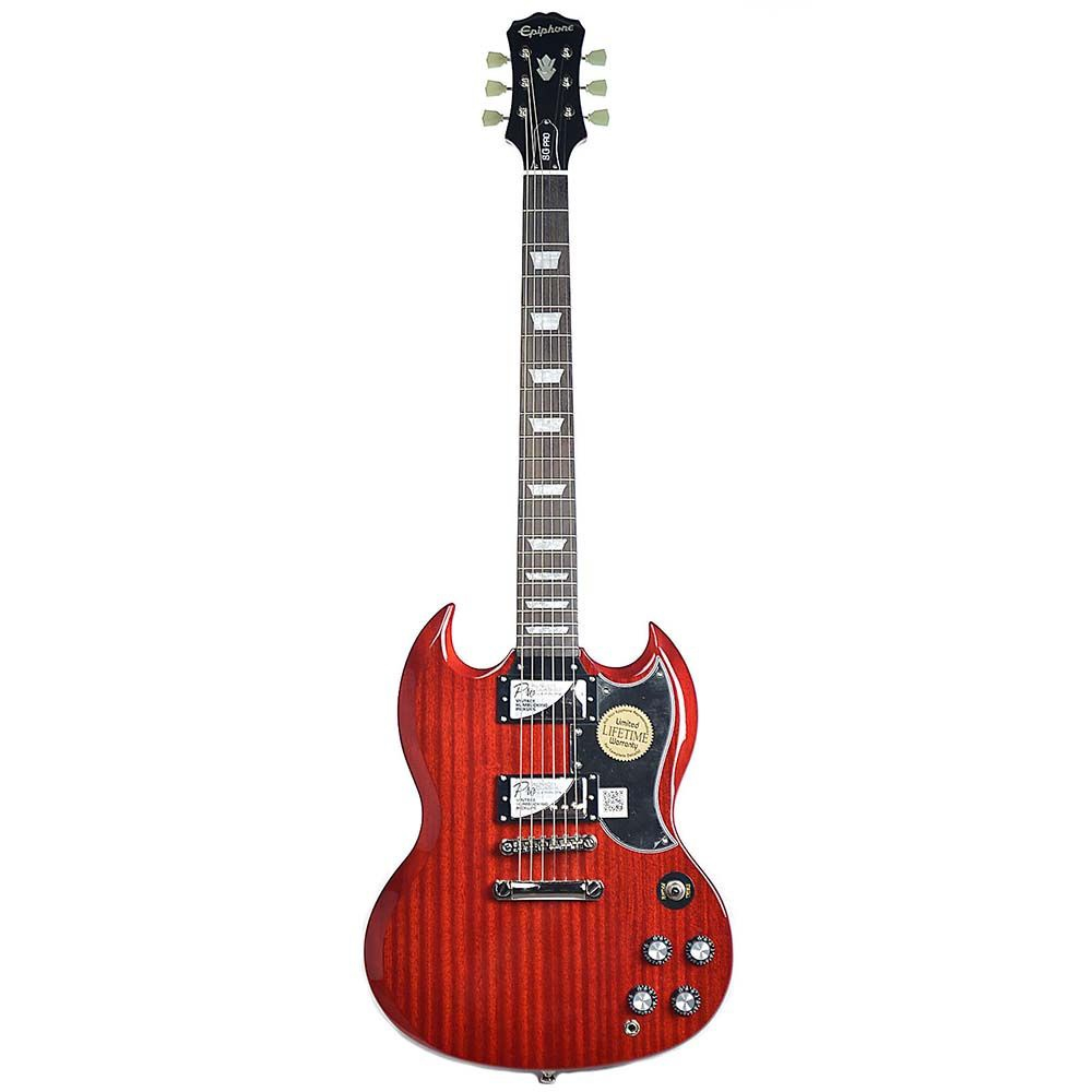 Epiphone SG エレキギター G-400 SG PRO Cherry Epiphone SG G-400 PRO Cherry (2012) - Guitar Compare