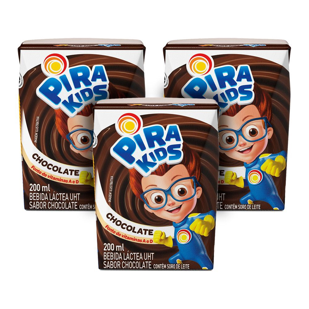 ACHOCOLATADO PIRAKIDS 200ML