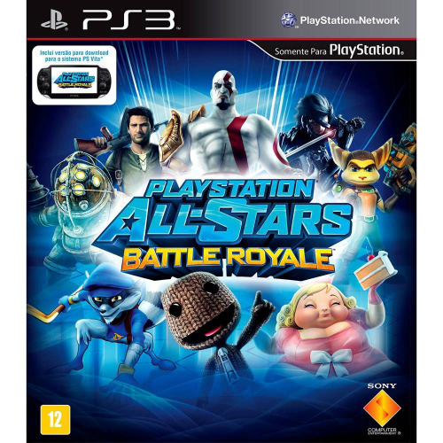 Usado: Jogo Playstation All-Stars Battle Royale - PS3 em Promoção na  Americanas