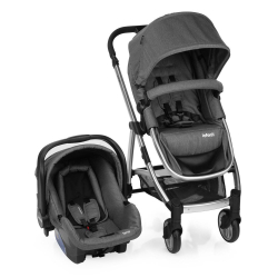 Carrinho Travel System Infanti Epic Lite Duo Grey Dorel Menor preço em Carrinho Travel System Infanti Epic Lite Duo Grey Dorel