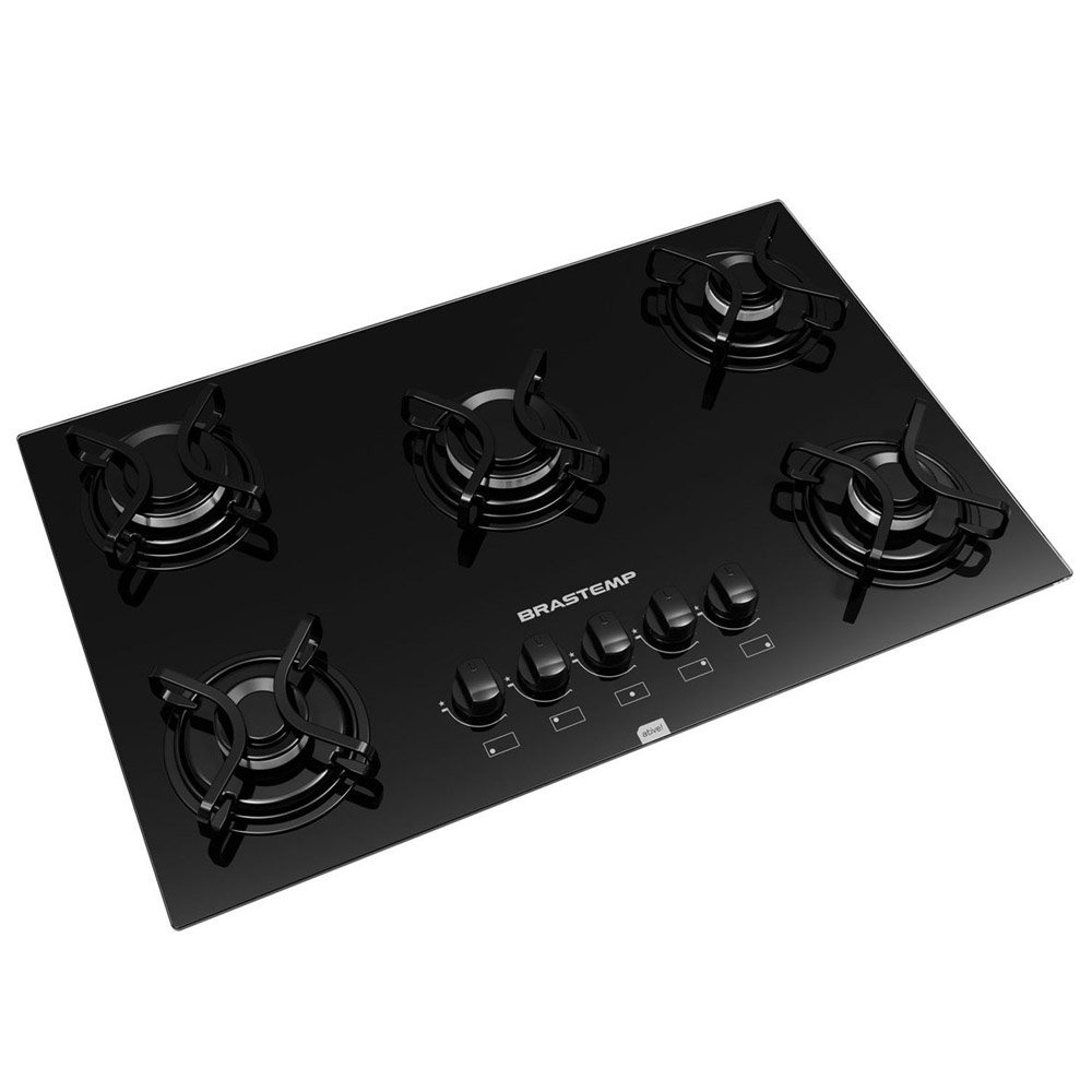 Cooktop Brastemp Ative 5 Bocas Acendimento Super Automático BDD75 em