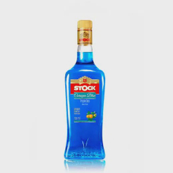 Licor stock curacau blue 720ML Menor preço em Licor stock curacau blue 720ML