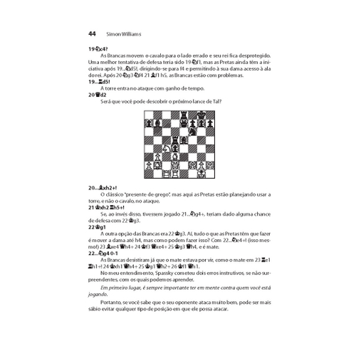 Livro - Aprenda tudo sobre o xadrez na Americanas Empresas