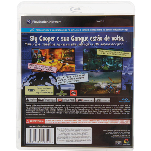 Game The Sly Collection - PS3 em Promoção na Americanas