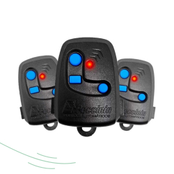 Kit 3x Controle Remoto Portão Peccinin Tx 3c 433mhz Original Preto Menor preço em Kit 3x Controle Remoto Portão Peccinin Tx 3c 433mhz Original Preto