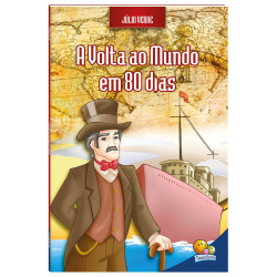 Livro - Júlio Verne: Volta ao mundo em 80 dias, A Menor preço em Livro - Júlio Verne: Volta ao mundo em 80 dias, A