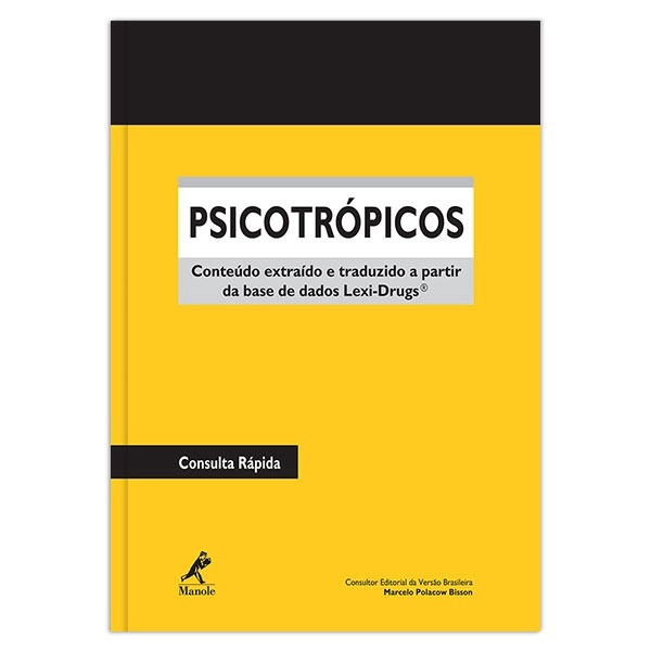 Livro - Psicotrópicos: Consulta Rápida Em Promoção | Ofertas Na Americanas