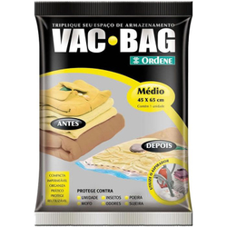 Saco à Vácuo Vac Bag Ordene Médio 45x65cm é boa?