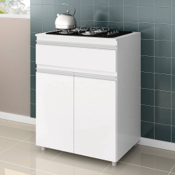 Balcão Multiuso para Cooktop 02 Portas 01 Gaveta asm 186 Branco - Móveis mb é boa?
