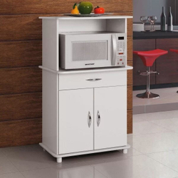 Balcão Classic Notável Móveis Branco Menor preço em Balcão Classic Notável Móveis Branco