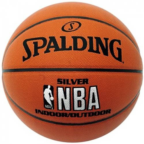 Bola De Basquete Spalding Oficial Silver Nba em Promoção na Americanas