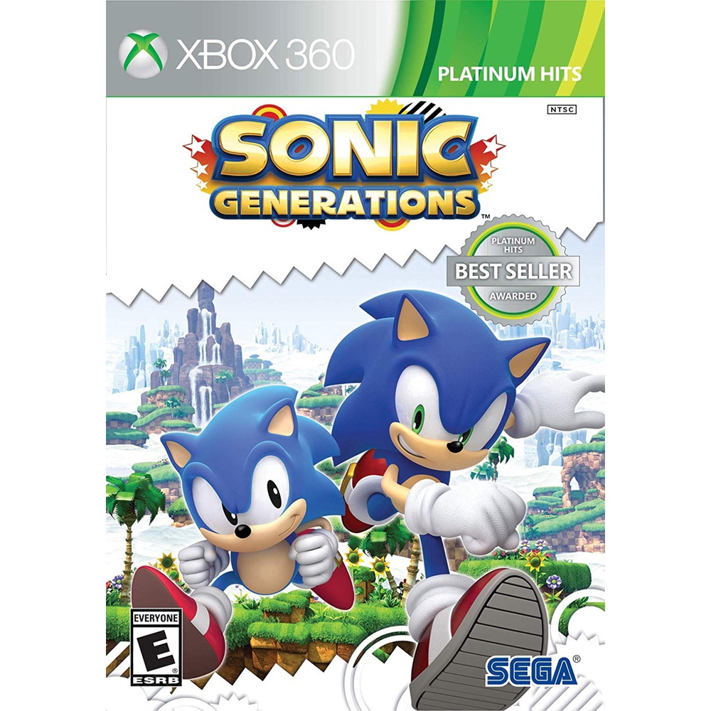 Jogo Ntsc Lacrado Sonic Generations Da Sega Para Xbox 360 em